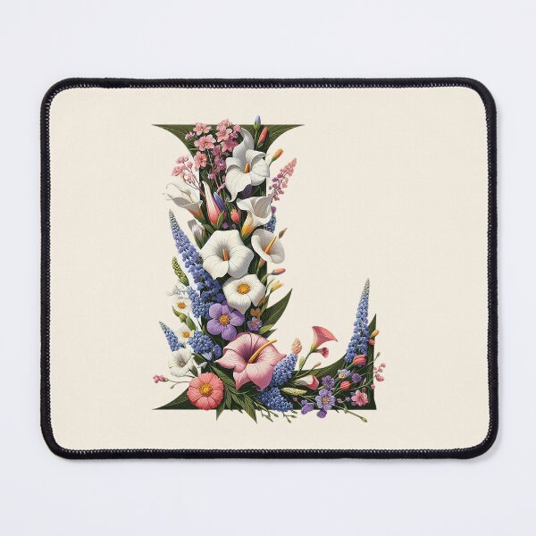 Aperçu de l'œuvre Lettre florale L créée et vendue par zzz888.