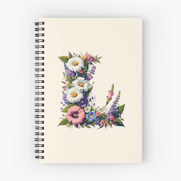 Item preview, Floral Letter L designed and sold by zzz888.