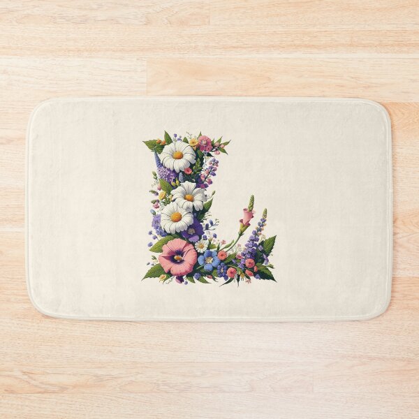 Item preview, Floral Letter L designed and sold by zzz888.