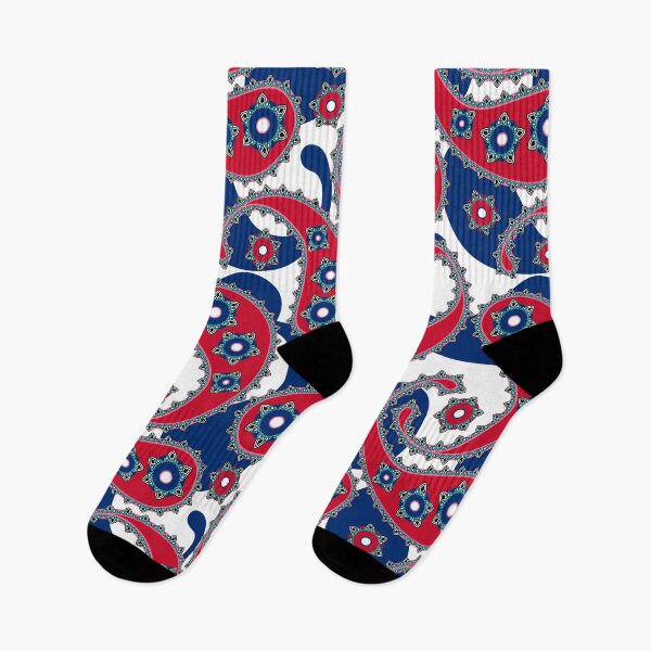 Item preview, Paisley, Red-Blue on a white background designed and sold by Alex  Blud.