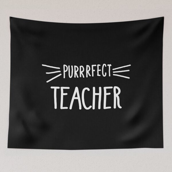 Item preview, Teacher Gift Cute Perfect Teacher Cat Lover design designed and sold by farhanhafeez.