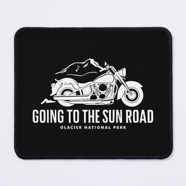 Item preview, Going To The Sun Road Montana Motorcycle designed and sold by Esskay Designs.