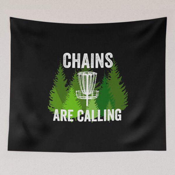 Item preview, Chains Are Calling - Funny Disc Golf Shirt Frisbee Men Women designed and sold by farhanhafeez.