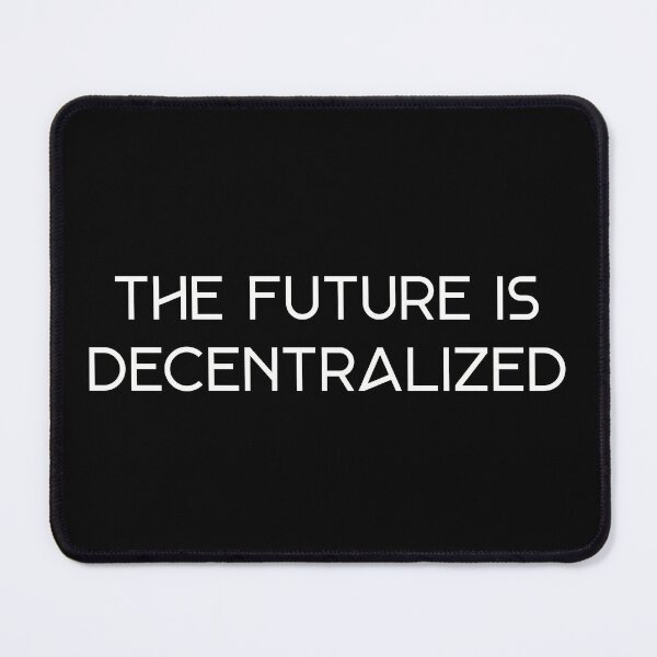 Item preview, Decentralize - The Future is Decentralized Crypto Blockchain designed and sold by farhanhafeez.