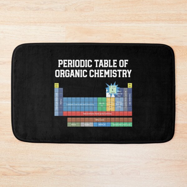 Item preview, Organic chemistry design Periodic table of Organic chemistry designed and sold by farhanhafeez.
