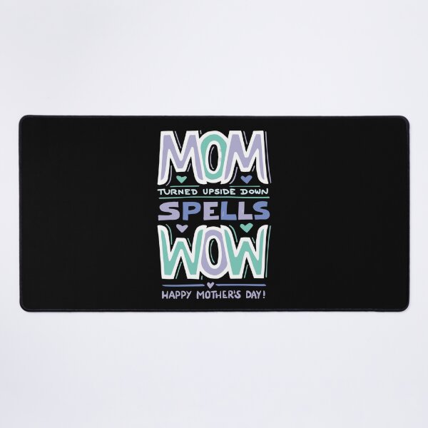 Item preview, Mothers day print Mom Wow graphic Happy Mothers Day tee product designed and sold by farhanhafeez.
