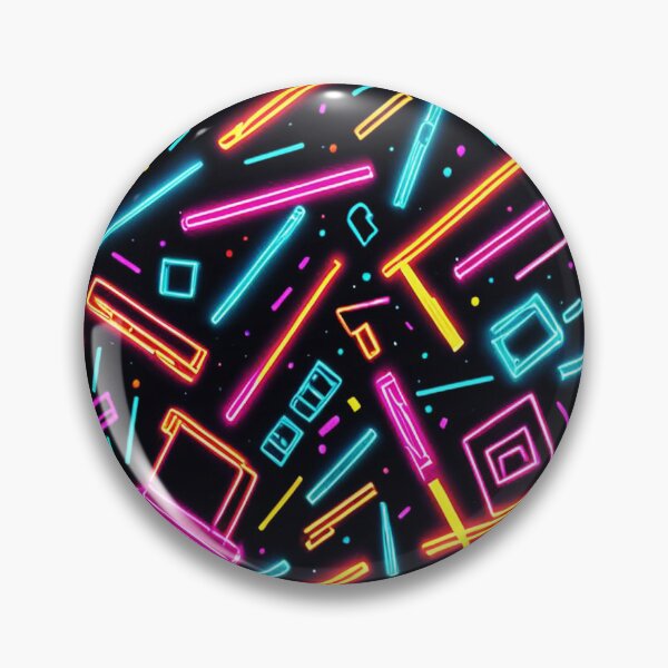 Item preview, Neon Shapes designed and sold by ArtHistoryPrint.