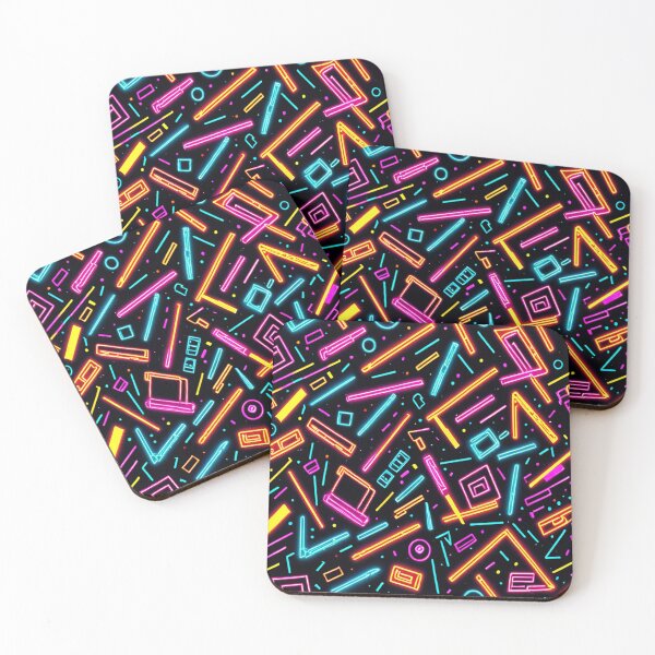 Item preview, Neon Shapes designed and sold by ArtHistoryPrint.