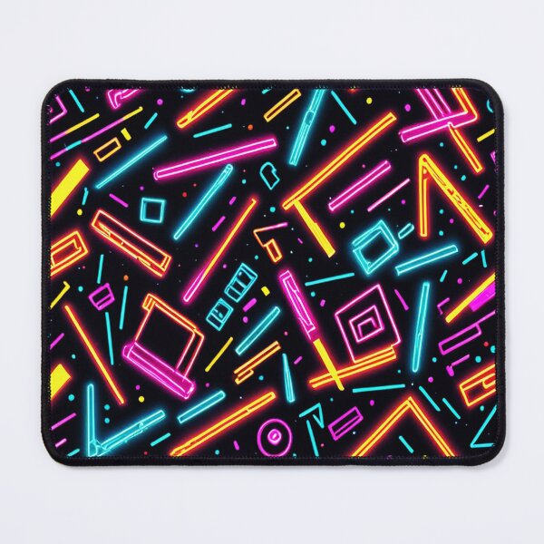 Item preview, Neon Shapes designed and sold by ArtHistoryPrint.