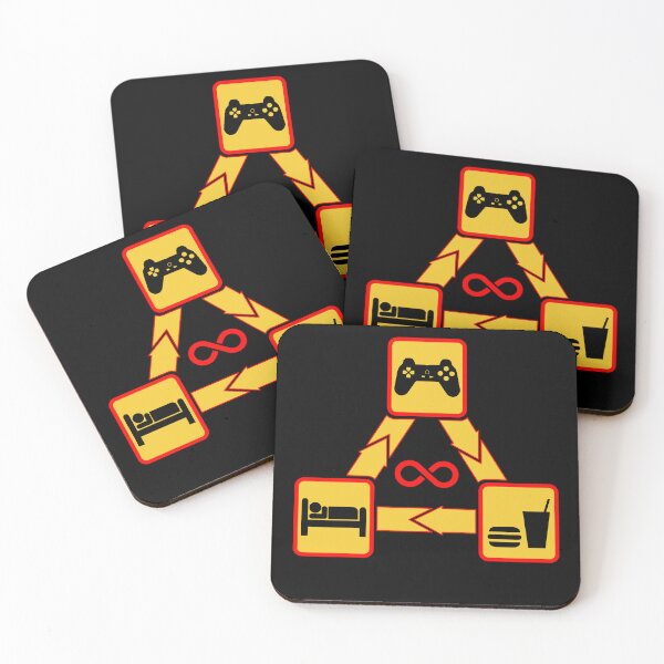Item preview, Eat Sleep Game Repeat - Funny Video Game Gaming Gamer designed and sold by farhanhafeez.