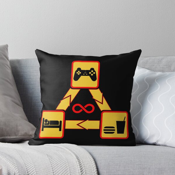 Item preview, Eat Sleep Game Repeat - Funny Video Game Gaming Gamer designed and sold by farhanhafeez.
