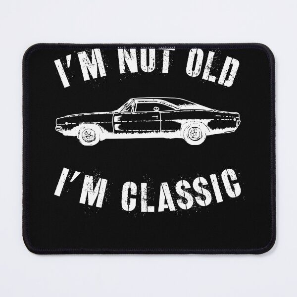 Item preview, Im Not Old Im Classic Vintage Distressed Not Old Classic Car print designed and sold by farhanhafeez.