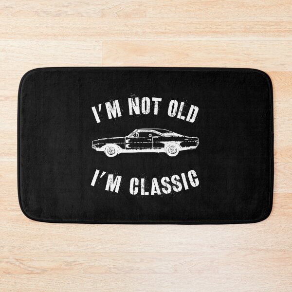 Item preview, Im Not Old Im Classic Vintage Distressed Not Old Classic Car print designed and sold by farhanhafeez.