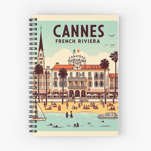 Aperçu de l'œuvre Cannes Beachfront Elegance: Iconic French Riviera Charm and Luxury Coastal Living ffranc la croisette créée et vendue par mathieugrabels.