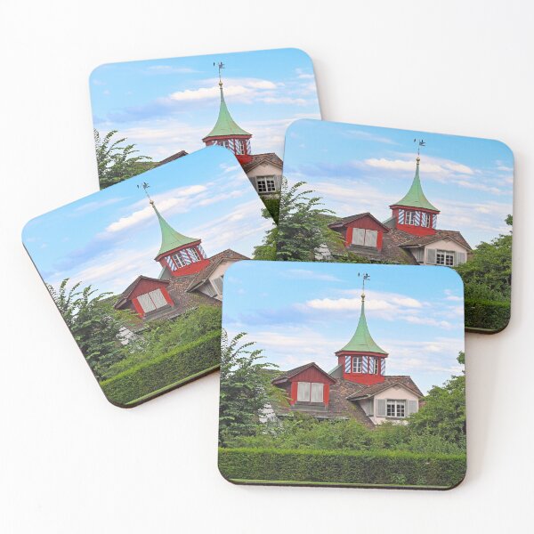 Item preview, Old building roof view from Lindenhof Zurich Switzerland designed and sold by goceris.