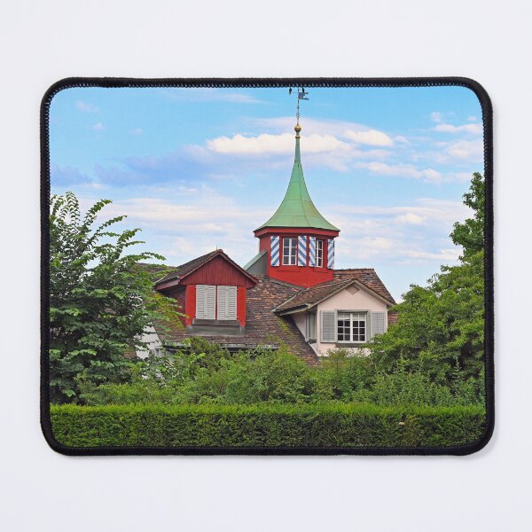 Item preview, Old building roof view from Lindenhof Zurich Switzerland designed and sold by goceris.