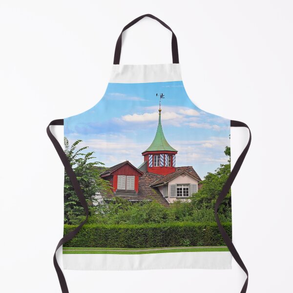 Item preview, Old building roof view from Lindenhof Zurich Switzerland designed and sold by goceris.
