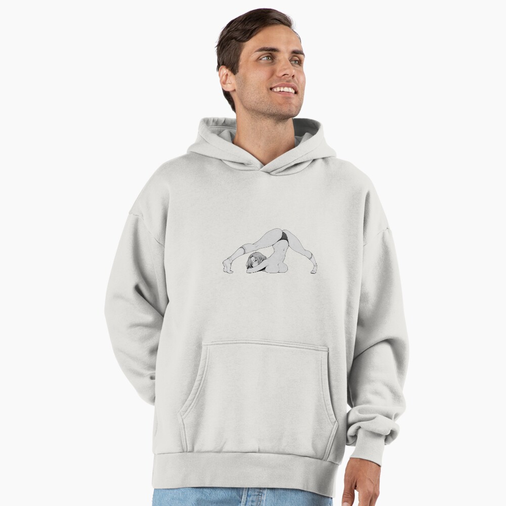 Anime girl doing Jack-O pose Sticker