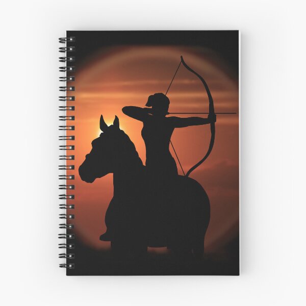 Item preview, mounted archery in sunset designed and sold by mindofmyown.