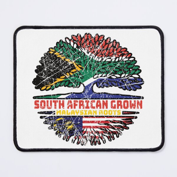 Item preview, Malaysia Malaysian South African South Africa Tree Roots Flag designed and sold by FlagX.