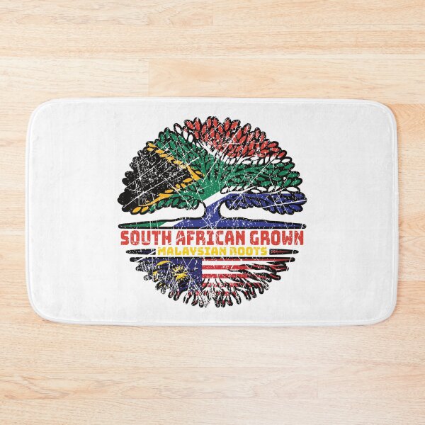 Item preview, Malaysia Malaysian South African South Africa Tree Roots Flag designed and sold by FlagX.