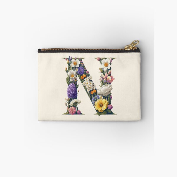 Item preview, Floral Letter N designed and sold by zzz888.