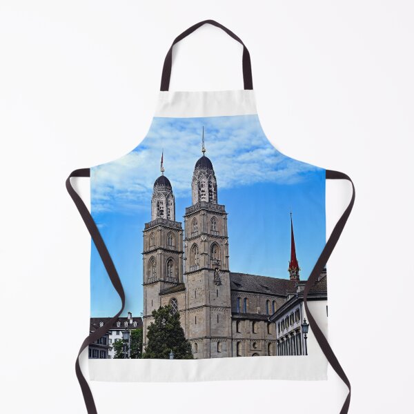 Item preview, Famous Grossmunster cathedral in Zurich, Switzerland designed and sold by goceris.