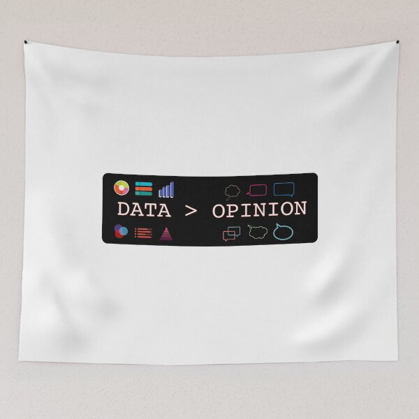 Item preview, Data Science Shirt - Statistics Data is Greater than Opinion - Data Nerd designed and sold by farhanhafeez.