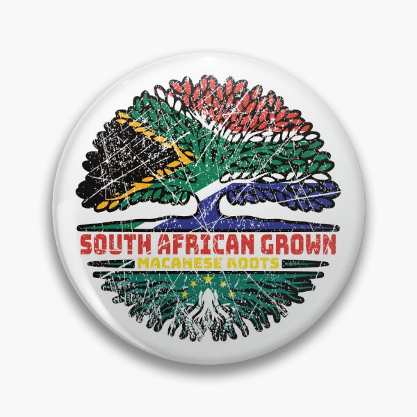 Item preview, Macau Macanese South African South Africa Tree Roots Flag designed and sold by FlagX.