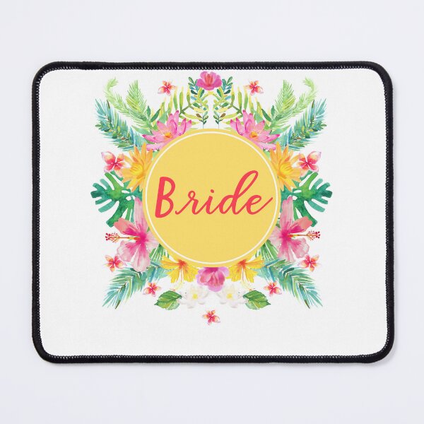 Item preview, Bride - Beautiful Cute Artistic Flower Bridal Gift Design designed and sold by farhanhafeez.