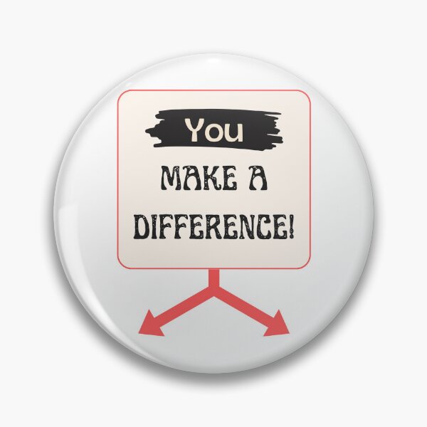 Item preview, Copy of Unisex DH Apparel - 'You make a difference' Slogan Custom modern Design designed and sold by Designer-Haven.