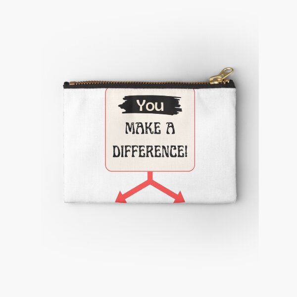 Item preview, Copy of Unisex DH Apparel - 'You make a difference' Slogan Custom modern Design designed and sold by Designer-Haven.