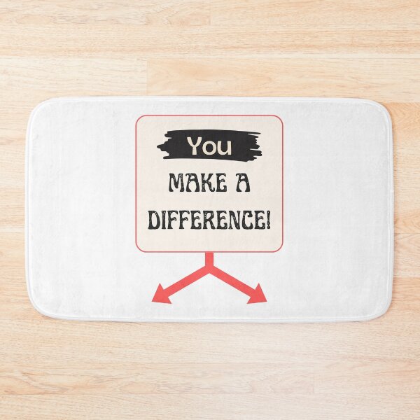 Item preview, Copy of Unisex DH Apparel - 'You make a difference' Slogan Custom modern Design designed and sold by Designer-Haven.