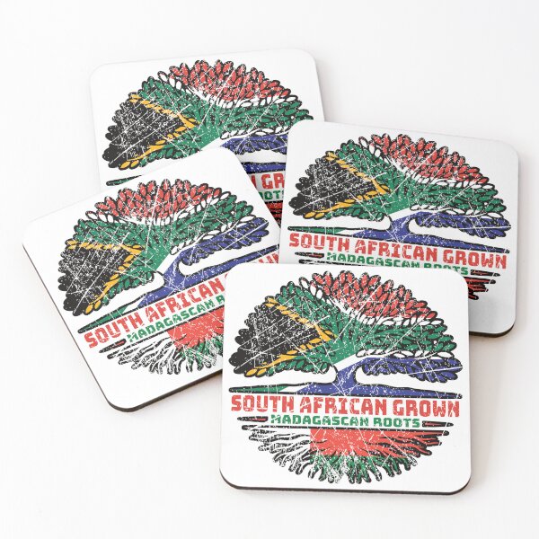 Item preview, Madagascar Madagascan South African South Africa Tree Roots Flag designed and sold by FlagX.