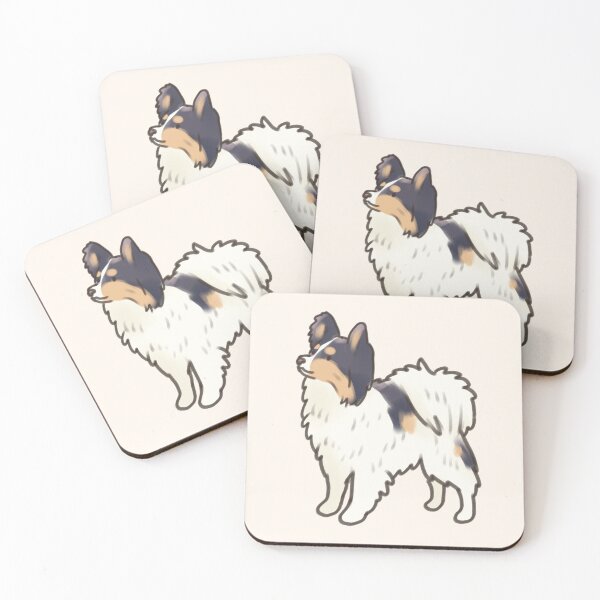 Item preview, Cute Papillon dog art  designed and sold by Artofmayara.