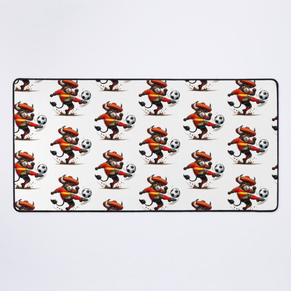 Item preview, Spain football Team Funny Soccer Spanish bull designed and sold by Oz64.