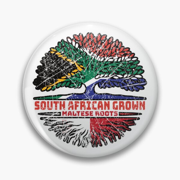 Item preview, Malta Maltese South African South Africa Tree Roots Flag designed and sold by FlagX.