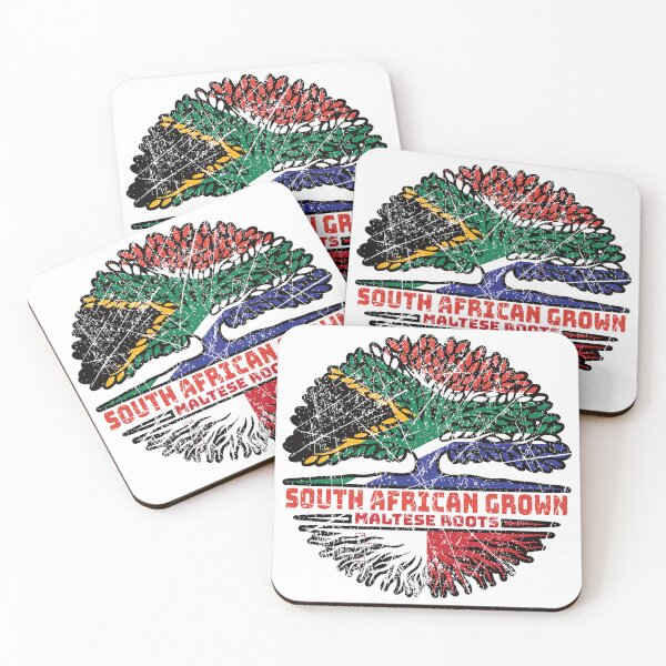 Item preview, Malta Maltese South African South Africa Tree Roots Flag designed and sold by FlagX.