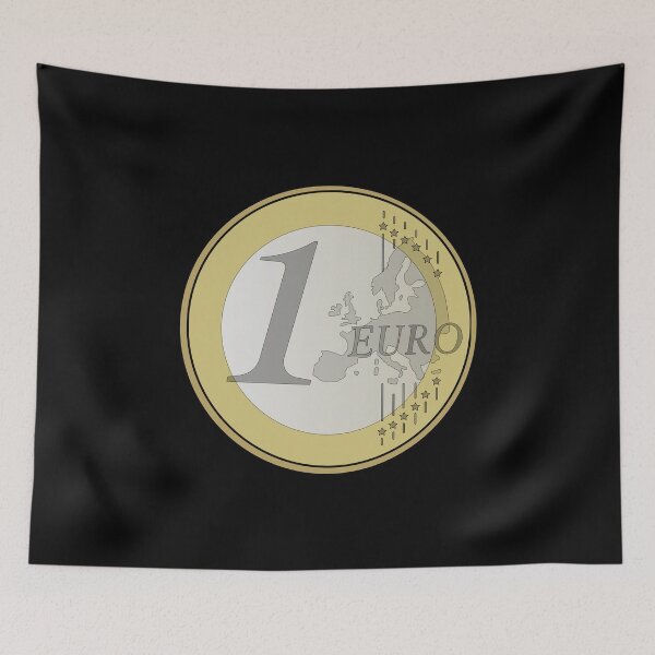 Item preview, Euro - One Euro Coin - Coin Collector Numismatist Numismatic designed and sold by farhanhafeez.
