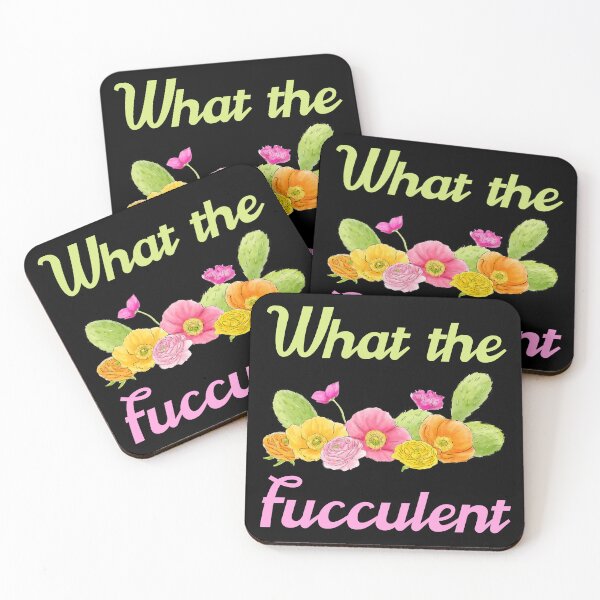 Item preview, What the Fucculent - Funny Succulent Cactus Plant Lover designed and sold by farhanhafeez.