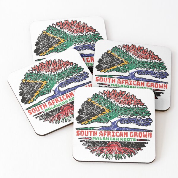 Item preview, Malawi Malawian South African South Africa Tree Roots Flag designed and sold by FlagX.