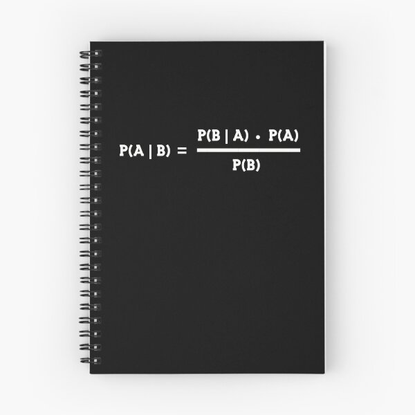 Item preview, Bayes' Theorem Statistics Probability Theory Math Data Gift designed and sold by farhanhafeez.