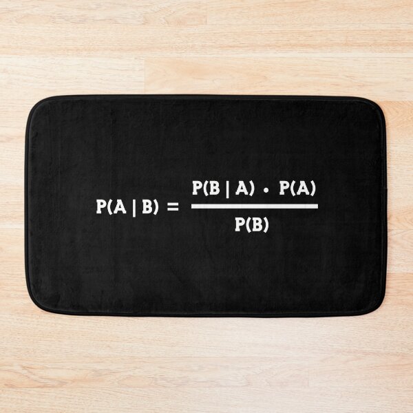 Item preview, Bayes' Theorem Statistics Probability Theory Math Data Gift designed and sold by farhanhafeez.