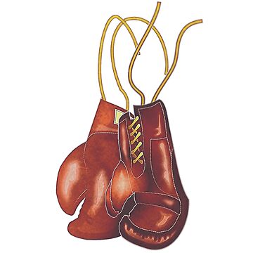 Artwork thumbnail, Boxing Gloves Old School Vintage Style by OwnTheAvenue