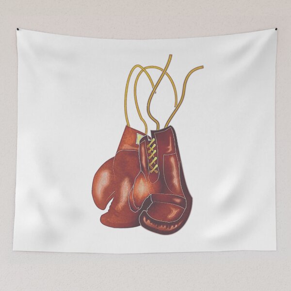 Item preview, Boxing Gloves Old School Vintage Style designed and sold by OwnTheAvenue.