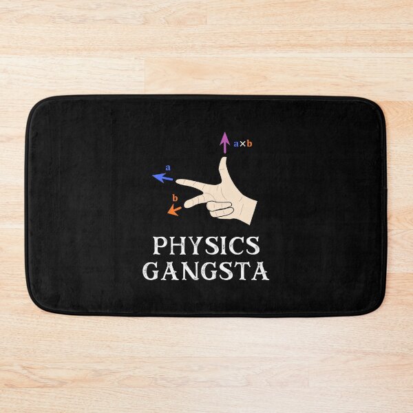Item preview, Funny Physics Distressed Physics Gangsta Men Women Boy Girl design designed and sold by farhanhafeez.