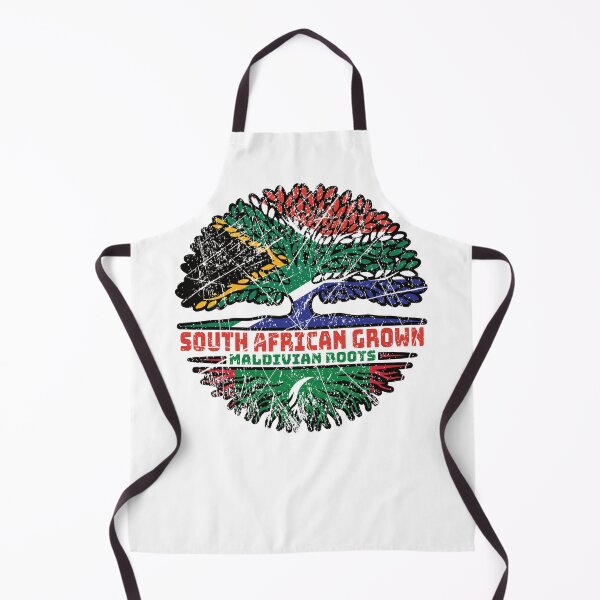 Item preview, Maldives Maldivian South African South Africa Tree Roots Flag designed and sold by FlagX.