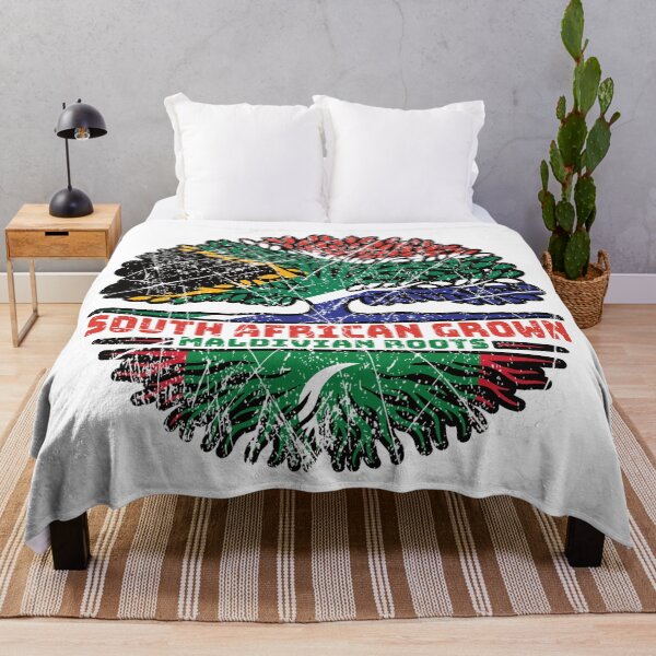 Item preview, Maldives Maldivian South African South Africa Tree Roots Flag designed and sold by FlagX.