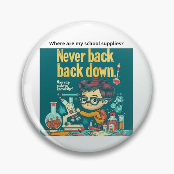 Item preview, Never Back Down, Never Stop Exploring Knowledge designed and sold by Darkee1006.