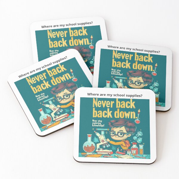 Item preview, Never Back Down, Never Stop Exploring Knowledge designed and sold by Darkee1006.